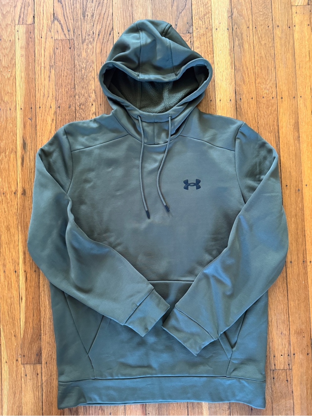 Under Armour Men's Army Green Pullover Hoodie